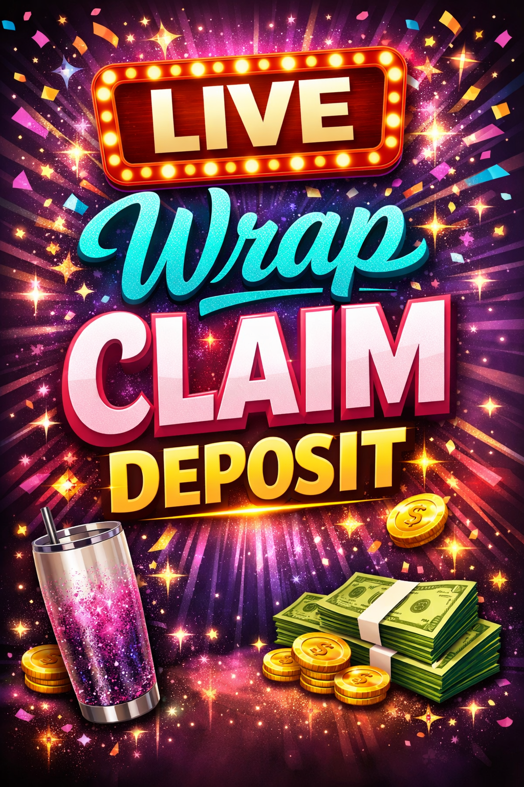 Live wrap claim deposit